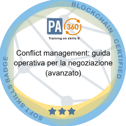 Conflict management: guida operativa per la negoziazione (avanzato)